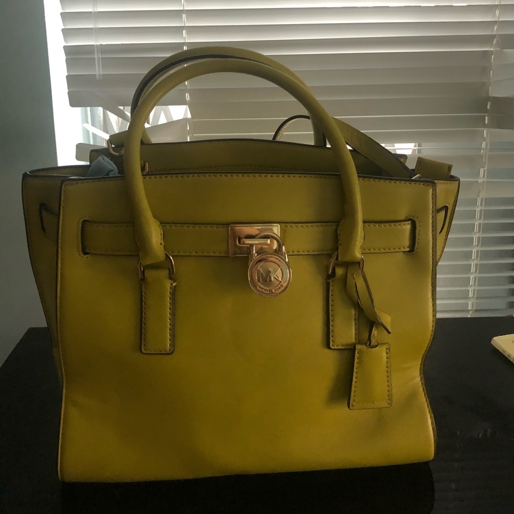 Michael Kors Apple Green Tote
